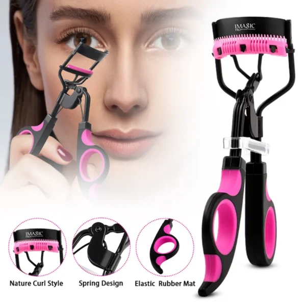 Professional Eyelashes Curling Tweezers Clips Eyelash Curler for Women Long Lasting Eyes Fits All Eye Shapes Make Up Accessories - Image 3