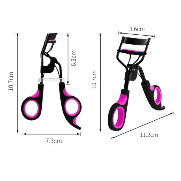 Professional Eyelashes Curling Tweezers Clips Eyelash Curler for Women Long Lasting Eyes Fits All Eye Shapes Make Up Accessories - Image 4